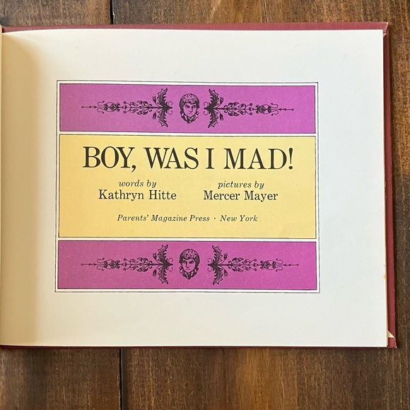 Boy, Was I Mad! Hardcover – January 1, 1969 - by Kathryn Hitte & Mercer Mayer - Picture 9 of 16